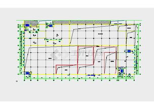 四層電子潔凈廠房給排水消防竣工圖 循環冷卻水系統工藝純水管道
